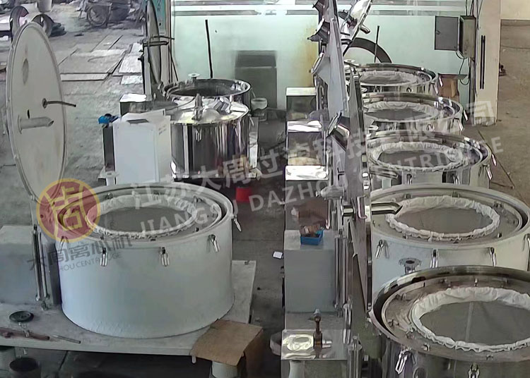 客戶訂購的吊袋離心機訂單，都必須被認真生產，嚴格質檢